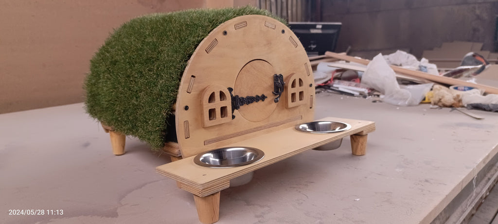 Hobbit Dog Crate, Dog house, Dog Kennel, Pig House, Cat house, Wooden Dog Crate, modern dog house, hobbit house, dog crate, pet house