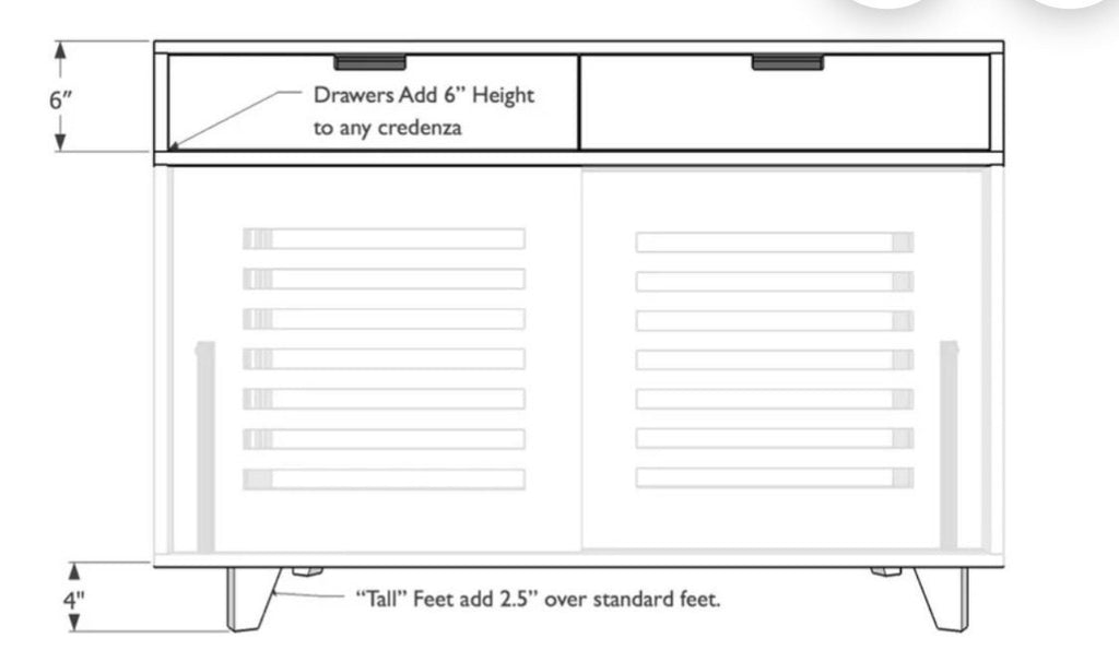 Modern Wooden Double Dog Crate Furniture with Drawers – 60” Wide Handmade Pet House