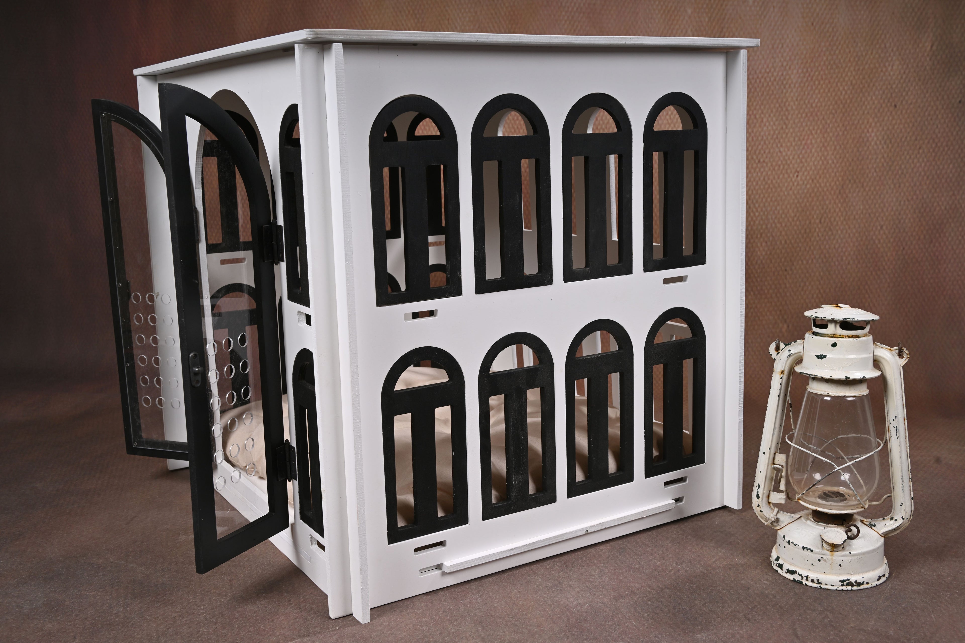 Miami Modern Wooden Dog Crate