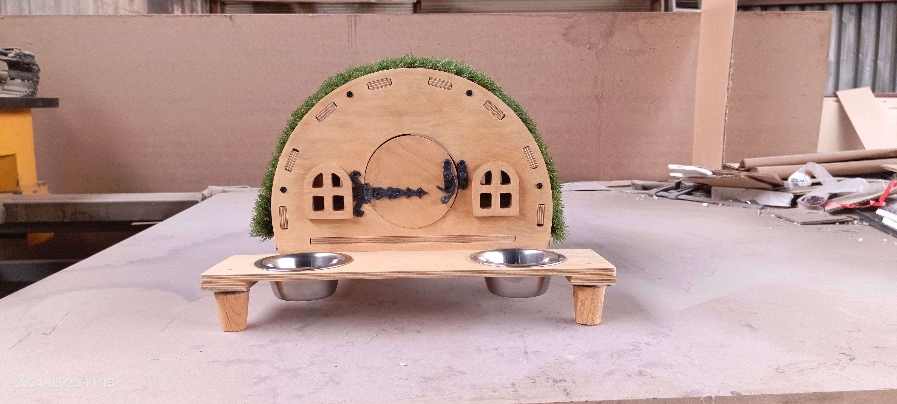 Hobbit Dog Crate, Dog house, Dog Kennel, Pig House, Cat house, Wooden Dog Crate, modern dog house, hobbit house, dog crate, pet house