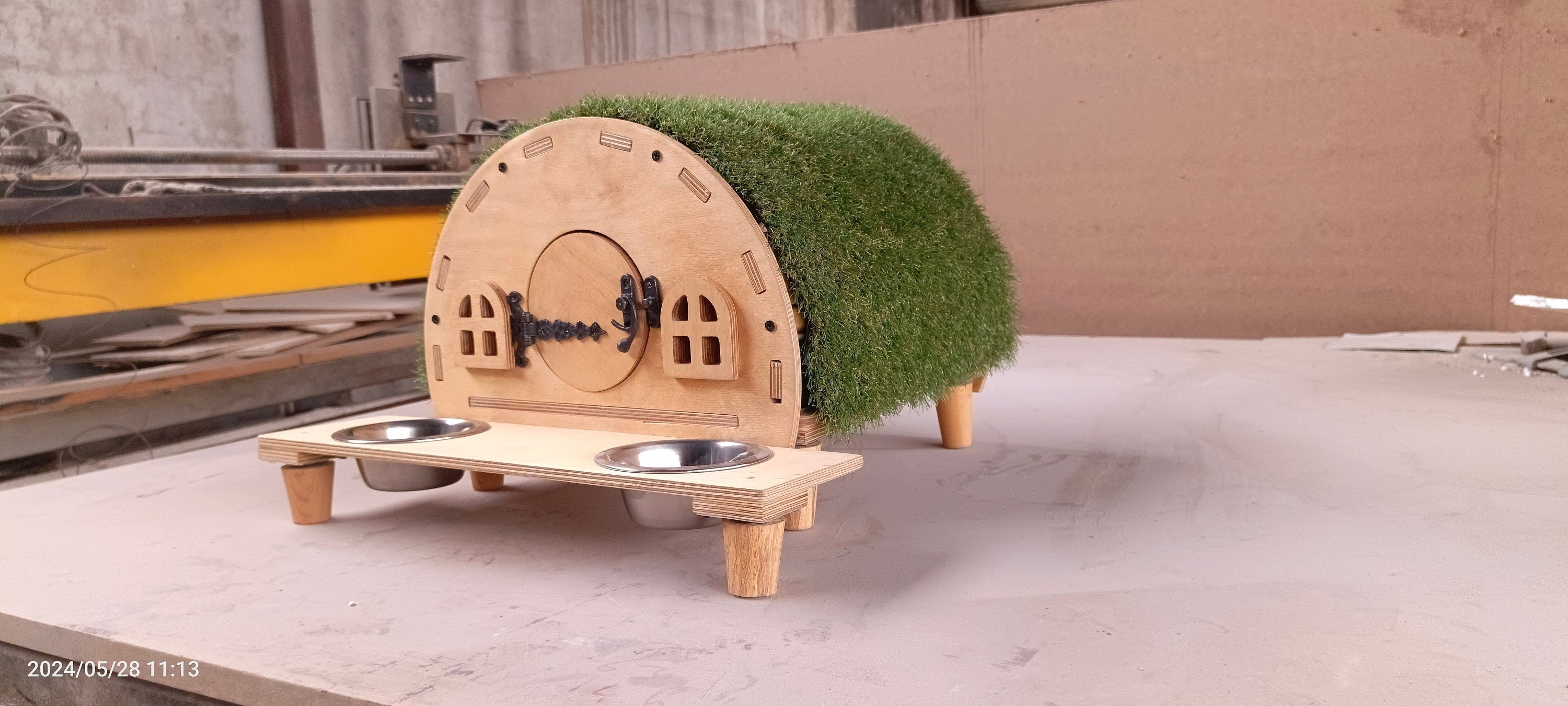 Hobbit Dog Crate, Dog house, Dog Kennel, Pig House, Cat house, Wooden Dog Crate, modern dog house, hobbit house, dog crate, pet house